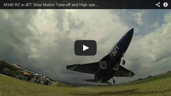 M346 RC e-JET Slow Motion Take-off and High speed Low-pass Gopro Hero3